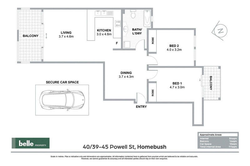 40/39-45 Powell Street, Homebush, NSW 2140