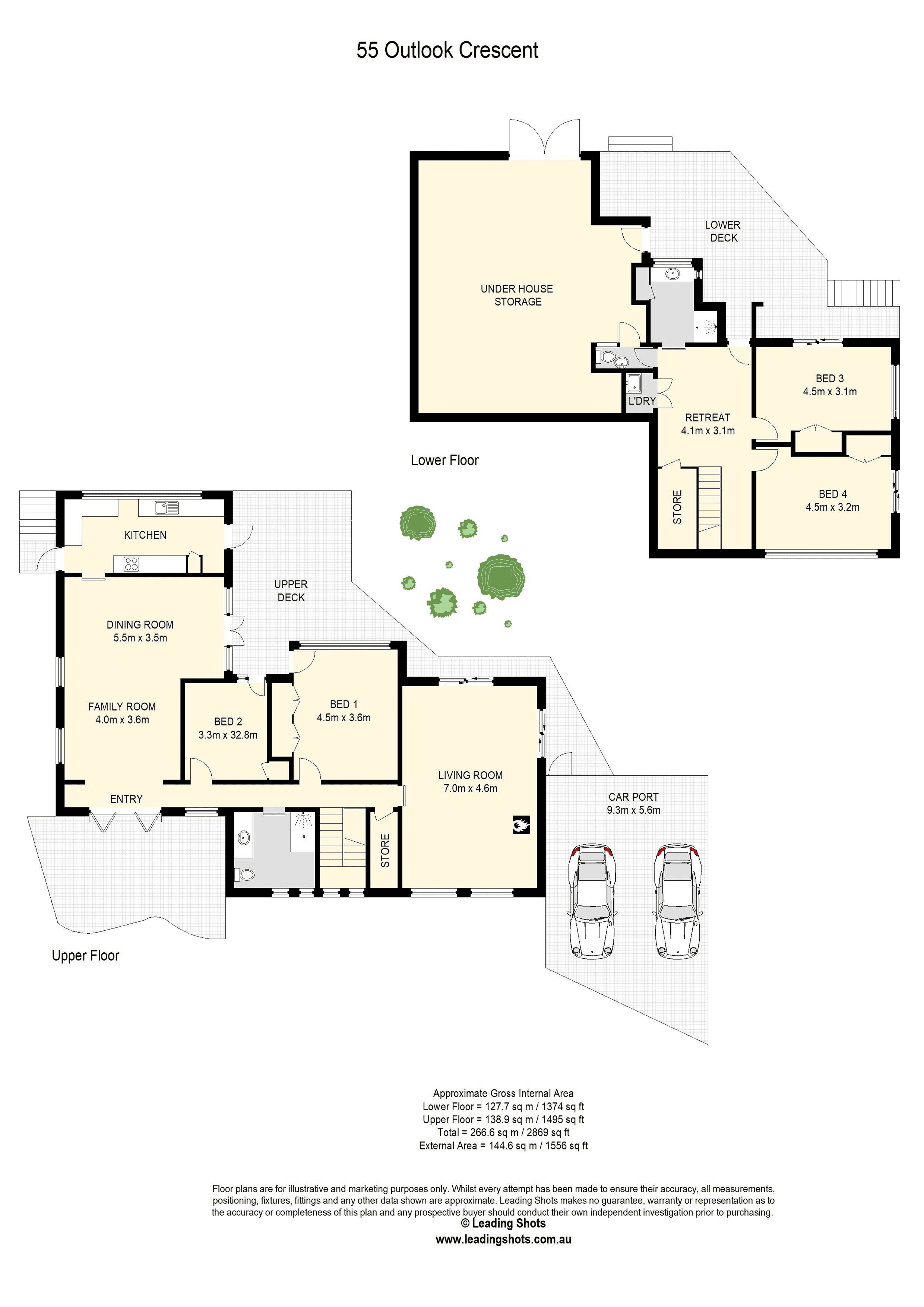 55 Outlook Crescent, Bardon, QLD 4065