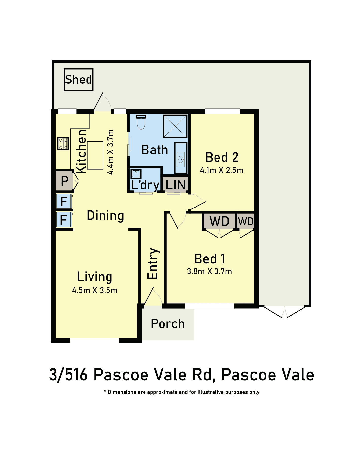3/516 Pascoe Vale Road, PASCOE VALE, VIC 3044