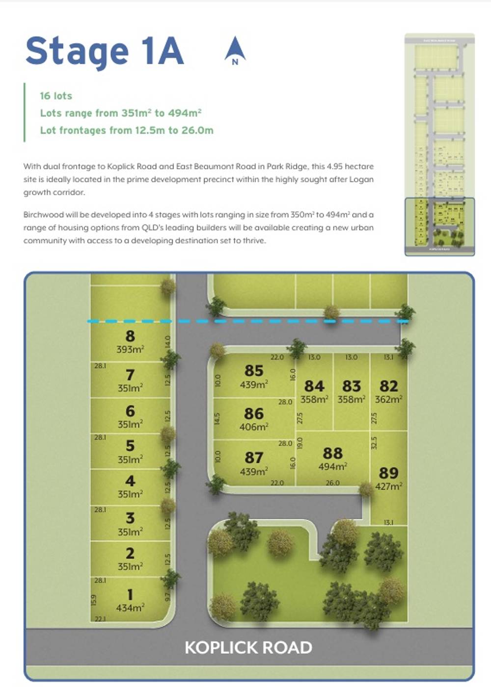 Lot 1 House Birchwood Estate Karston, PARK RIDGE, QLD 4125