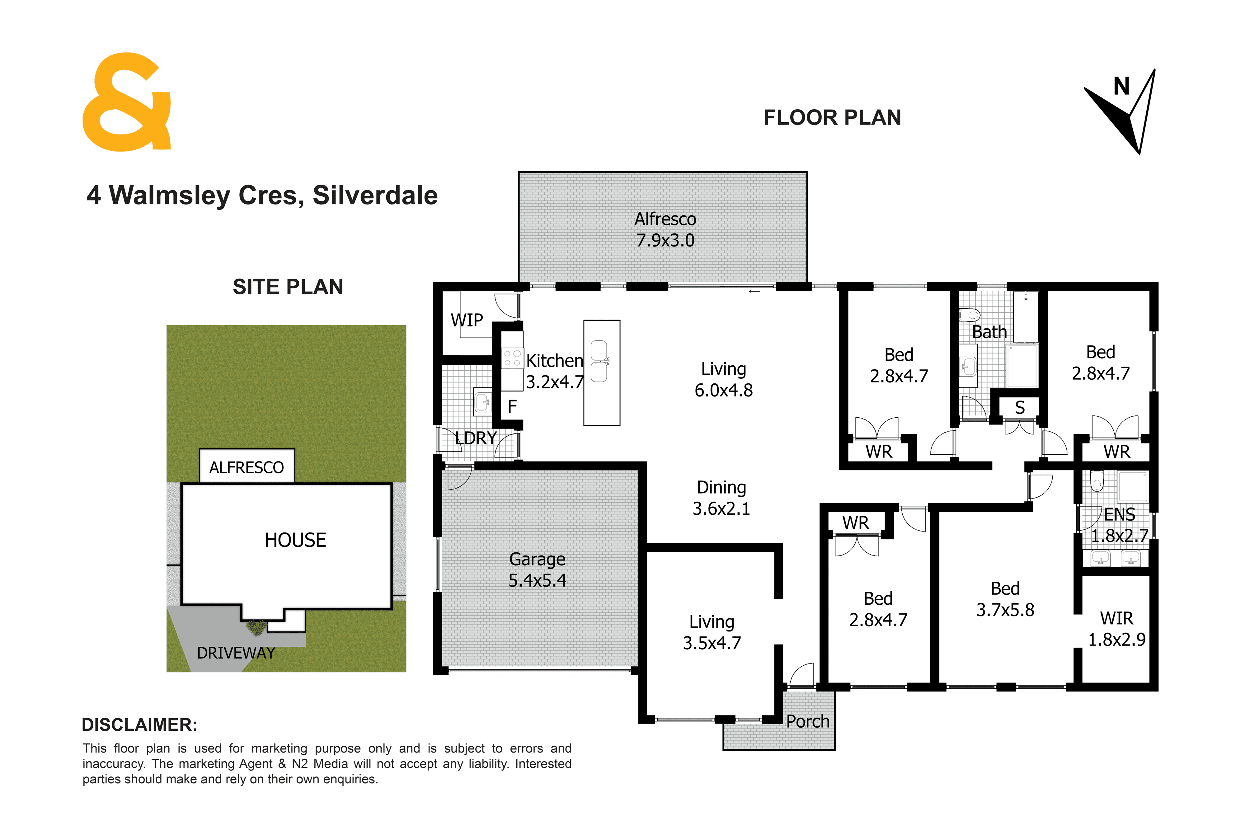 4 Walmsley Crescent, SILVERDALE, NSW 2752