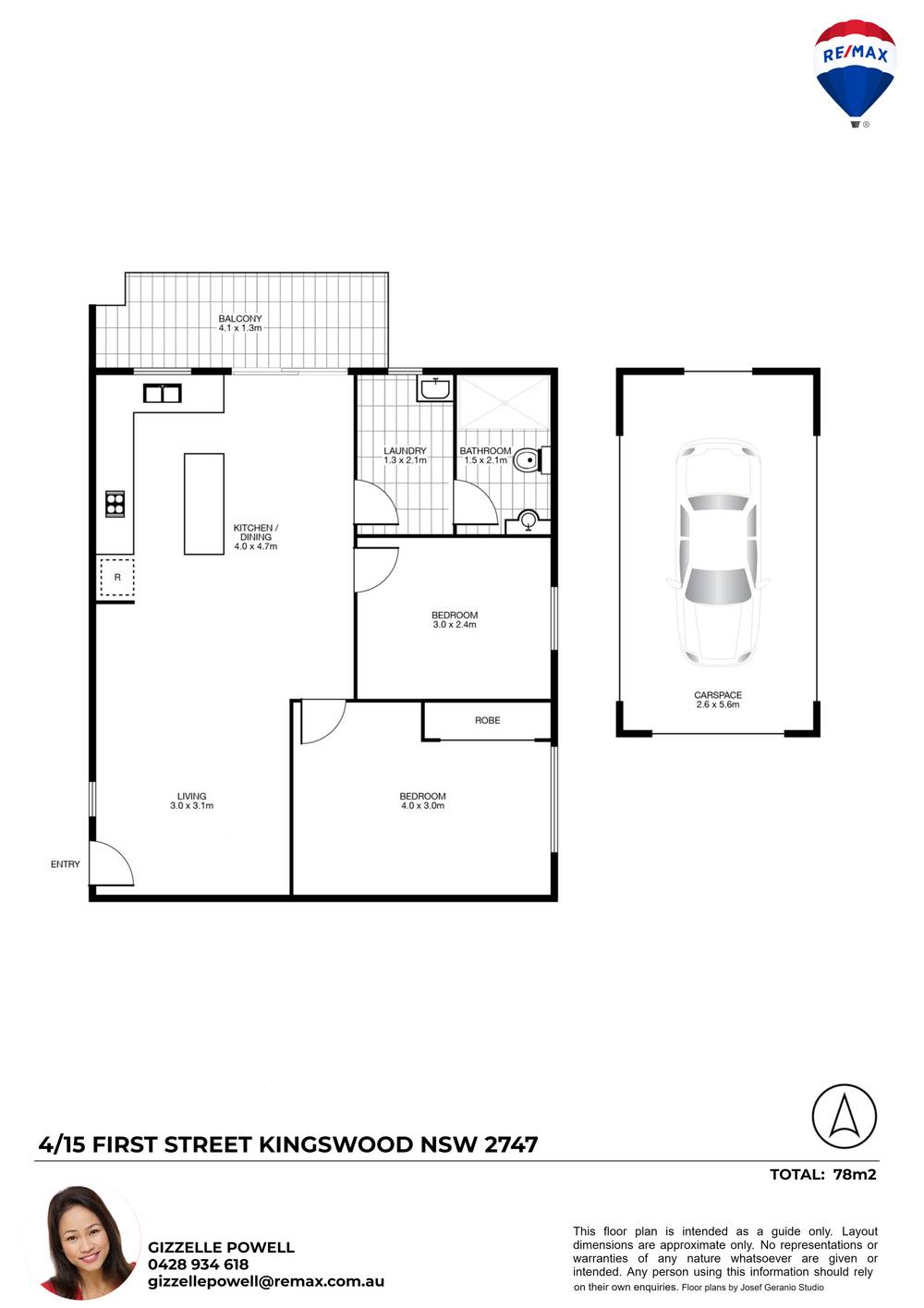 4/15 FIRST STREET, KINGSWOOD, NSW 2747