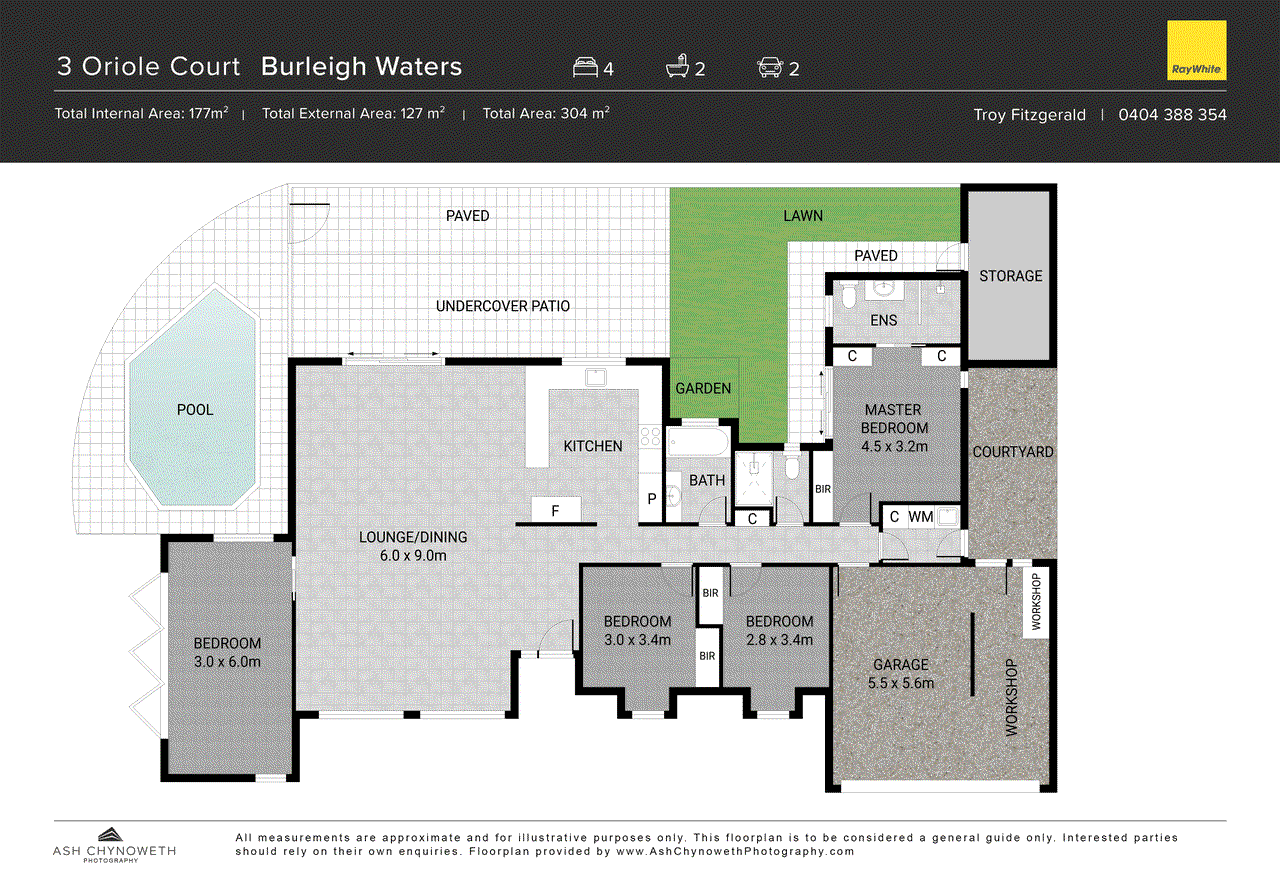 3 Oriole Court, BURLEIGH WATERS, QLD 4220