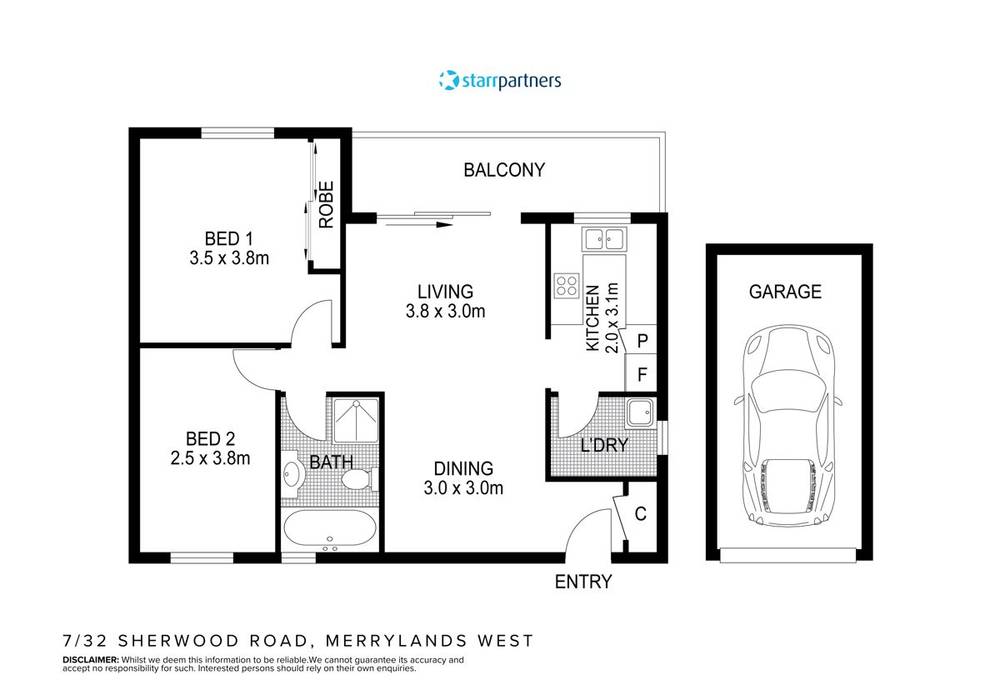 7/32 Sherwood Road, MERRYLANDS, NSW 2160