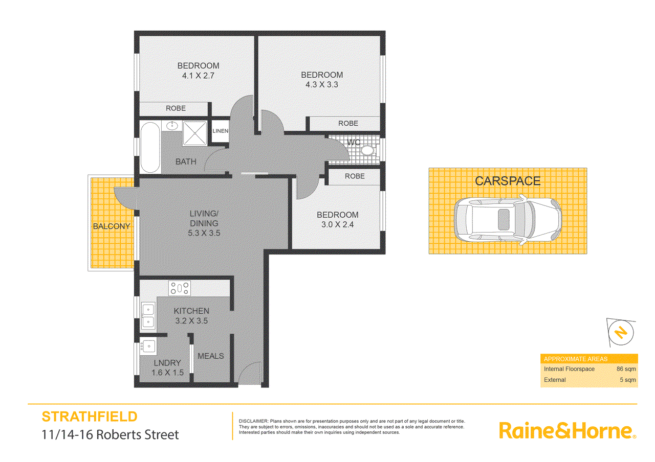 11/14-18 Roberts Street, STRATHFIELD, NSW 2135