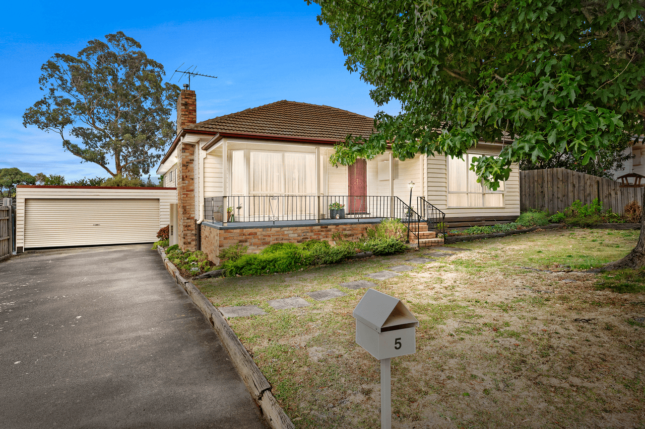 5 Hartley Road, CROYDON, VIC 3136