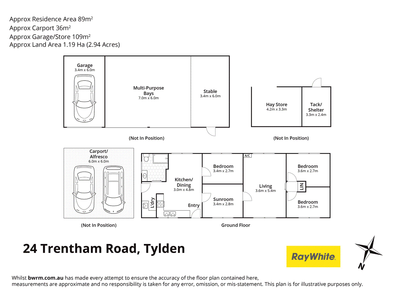 24 Trentham Road, TYLDEN, VIC 3444