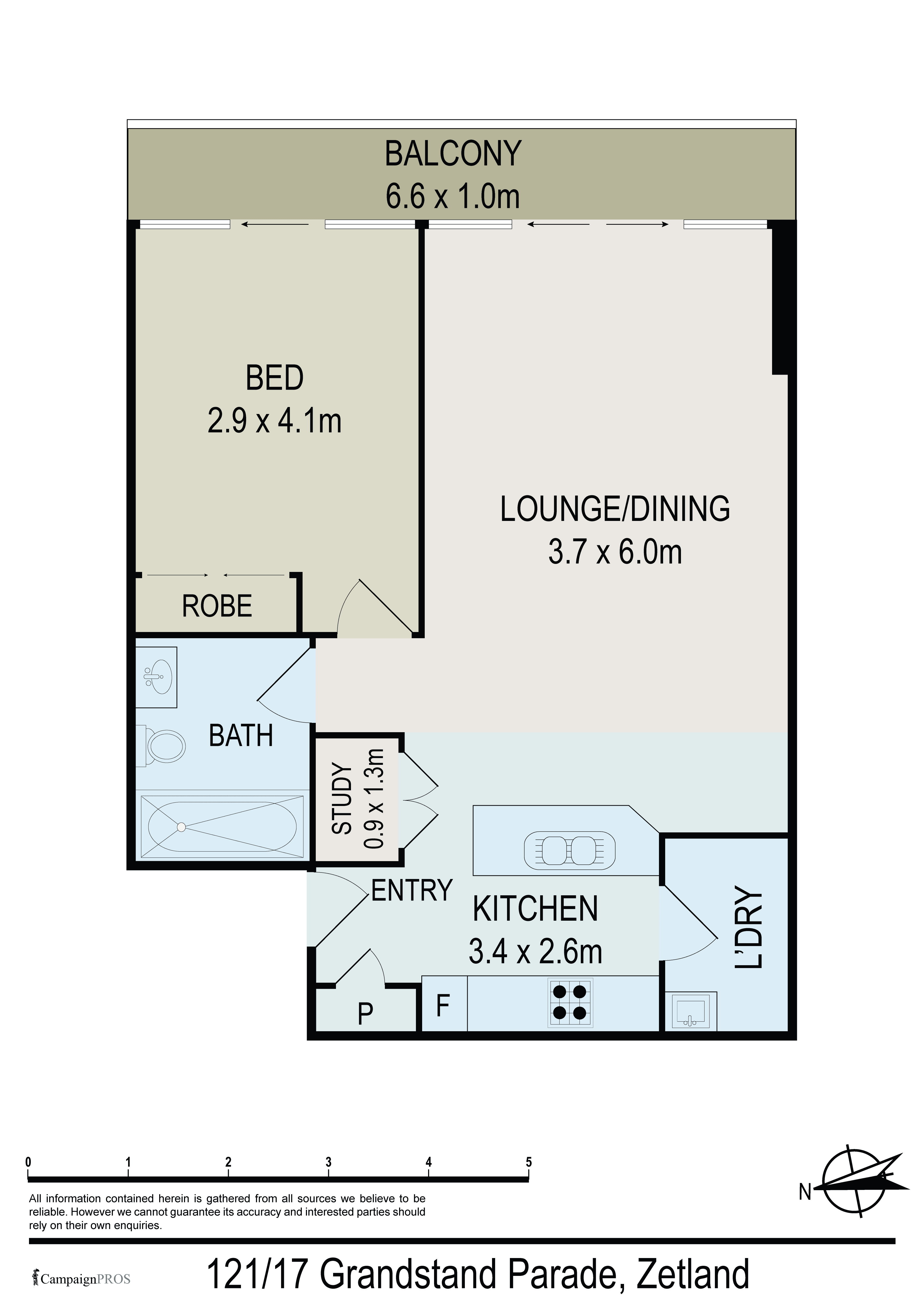 121/17 Grandstand Parade, ZETLAND, NSW 2017