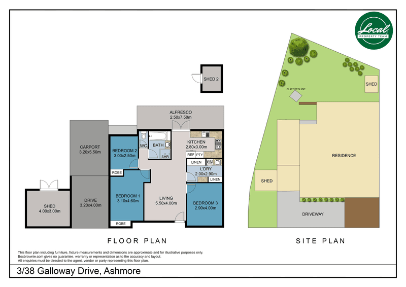 Unit 3/38 Galloway Dr, Ashmore, QLD 4214