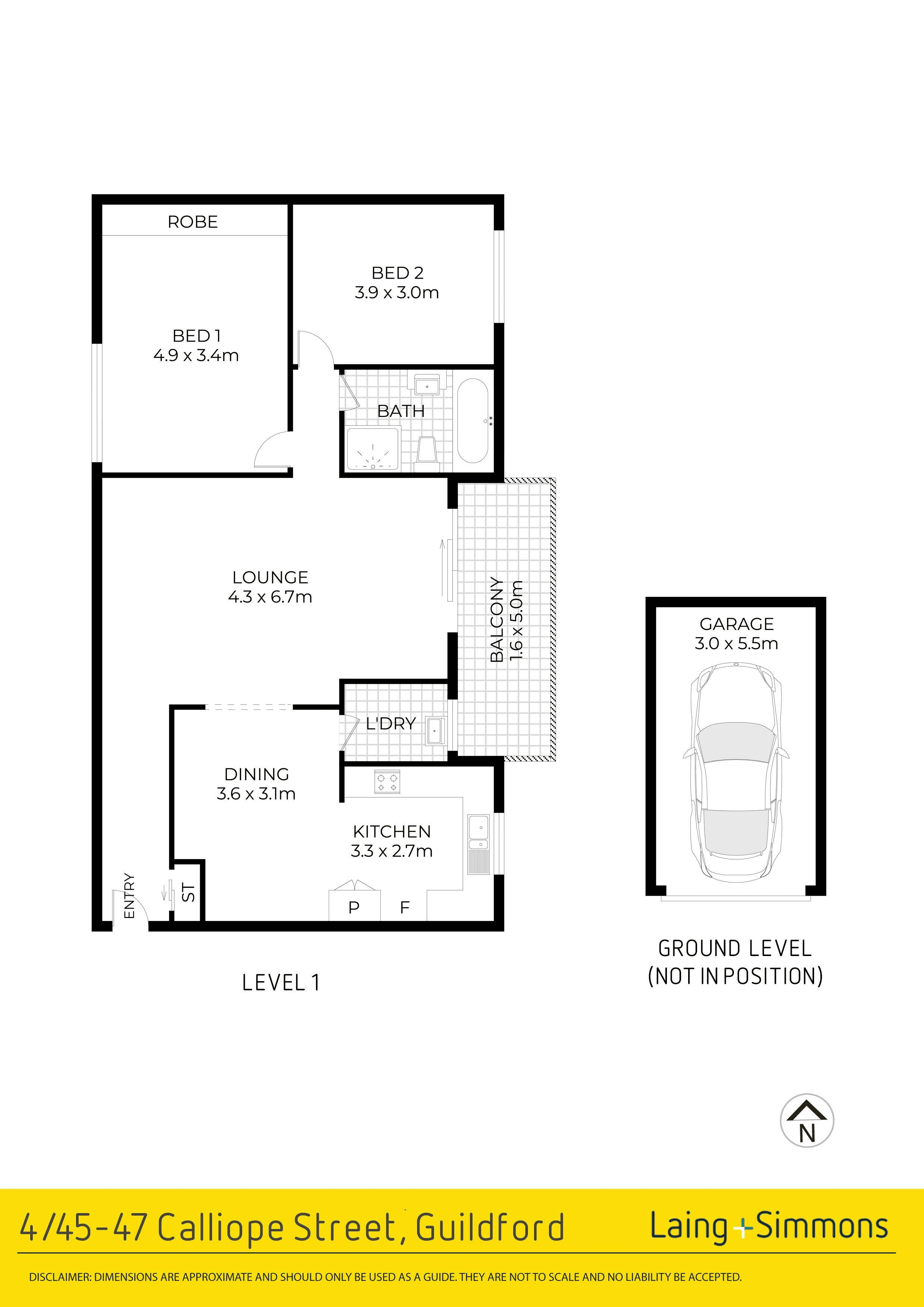 4/45-47 Calliope Street, Guildford, NSW 2161