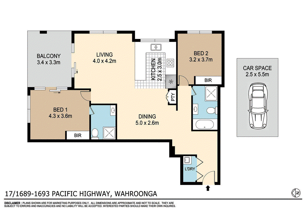 17/1689-1693 Pacific Highway, WAHROONGA, NSW 2076