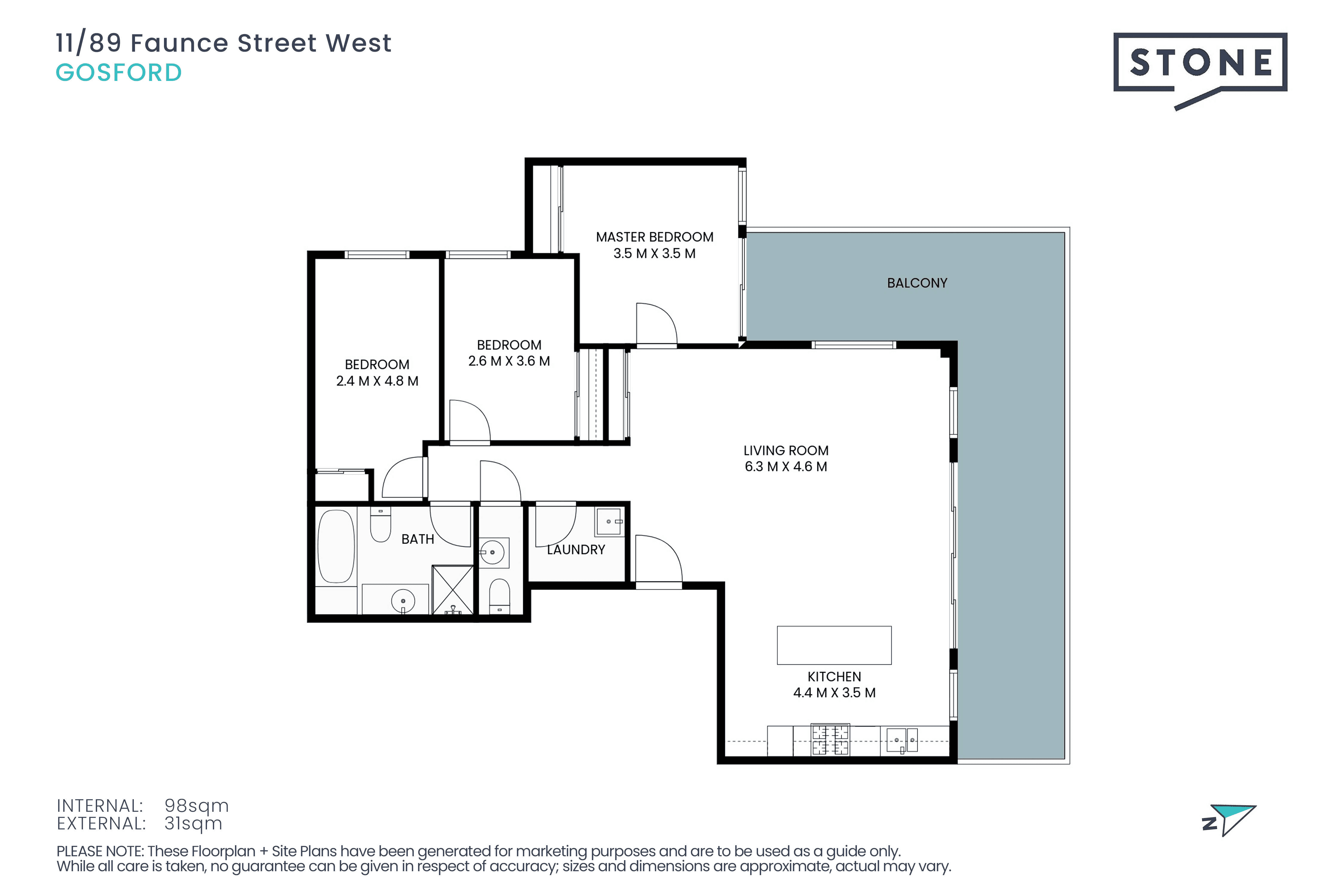 11/89 Faunce Street West, Gosford, NSW 2250