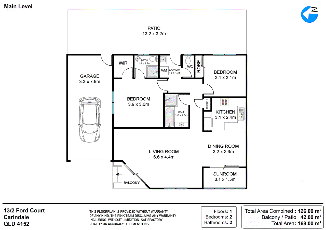 12a/2 Ford Court, Carindale, QLD 4152