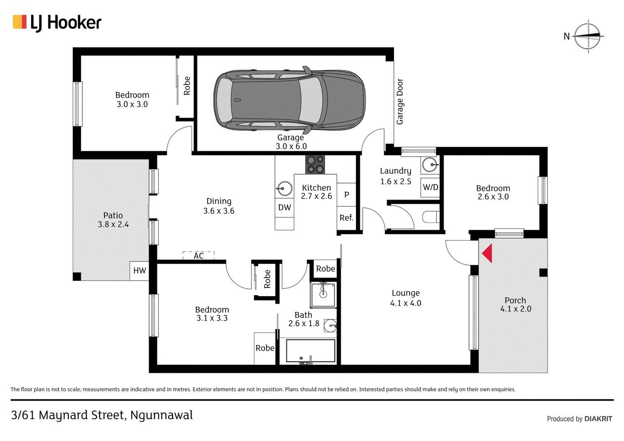 3/61 Maynard Street, NGUNNAWAL, ACT 2913