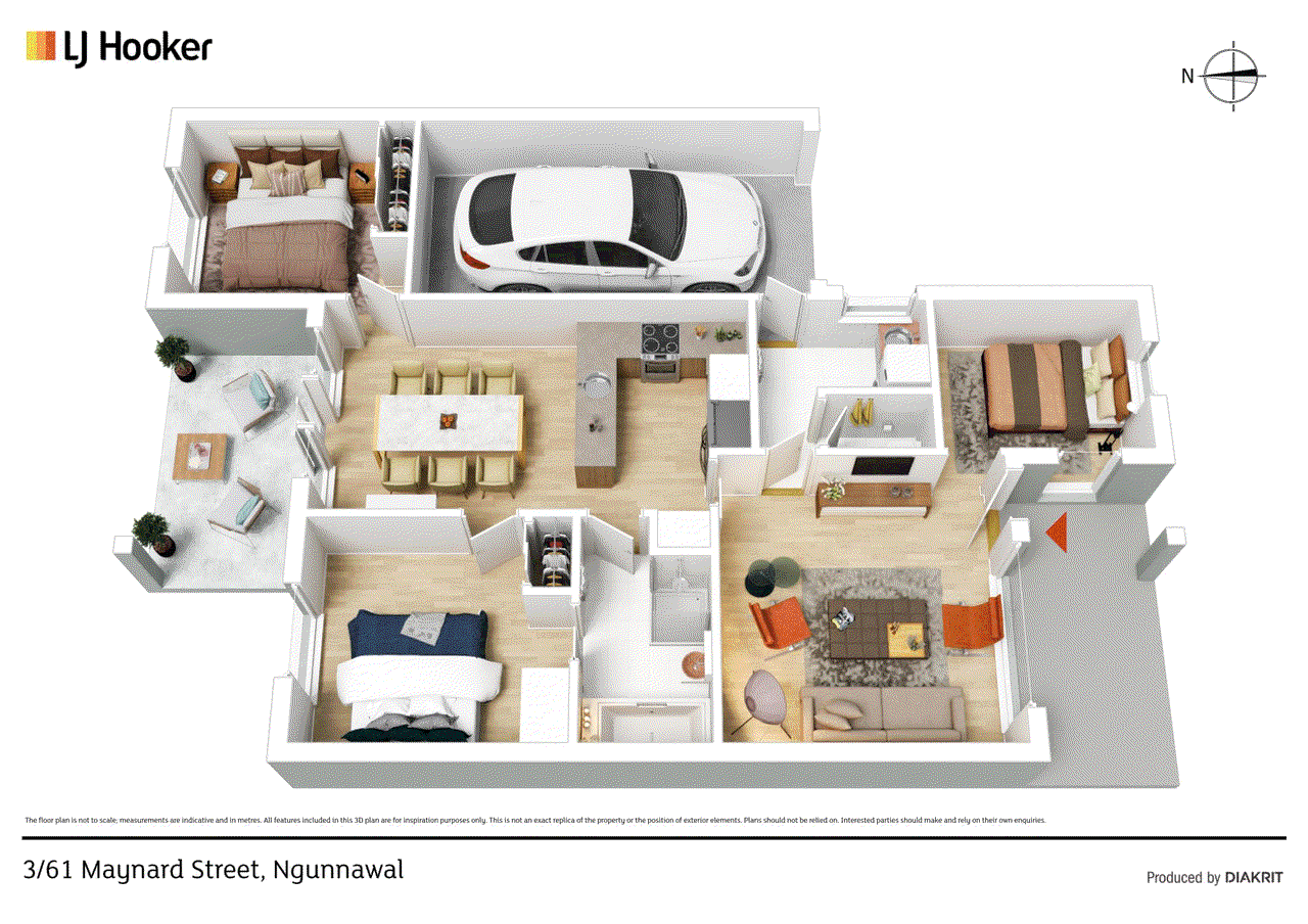 3/61 Maynard Street, NGUNNAWAL, ACT 2913