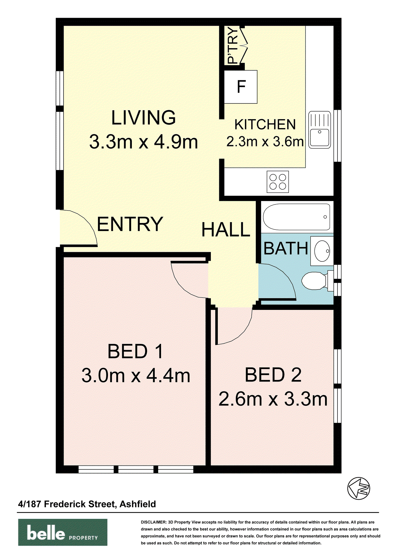 4/187 Frederick Street, Ashfield, NSW 2131