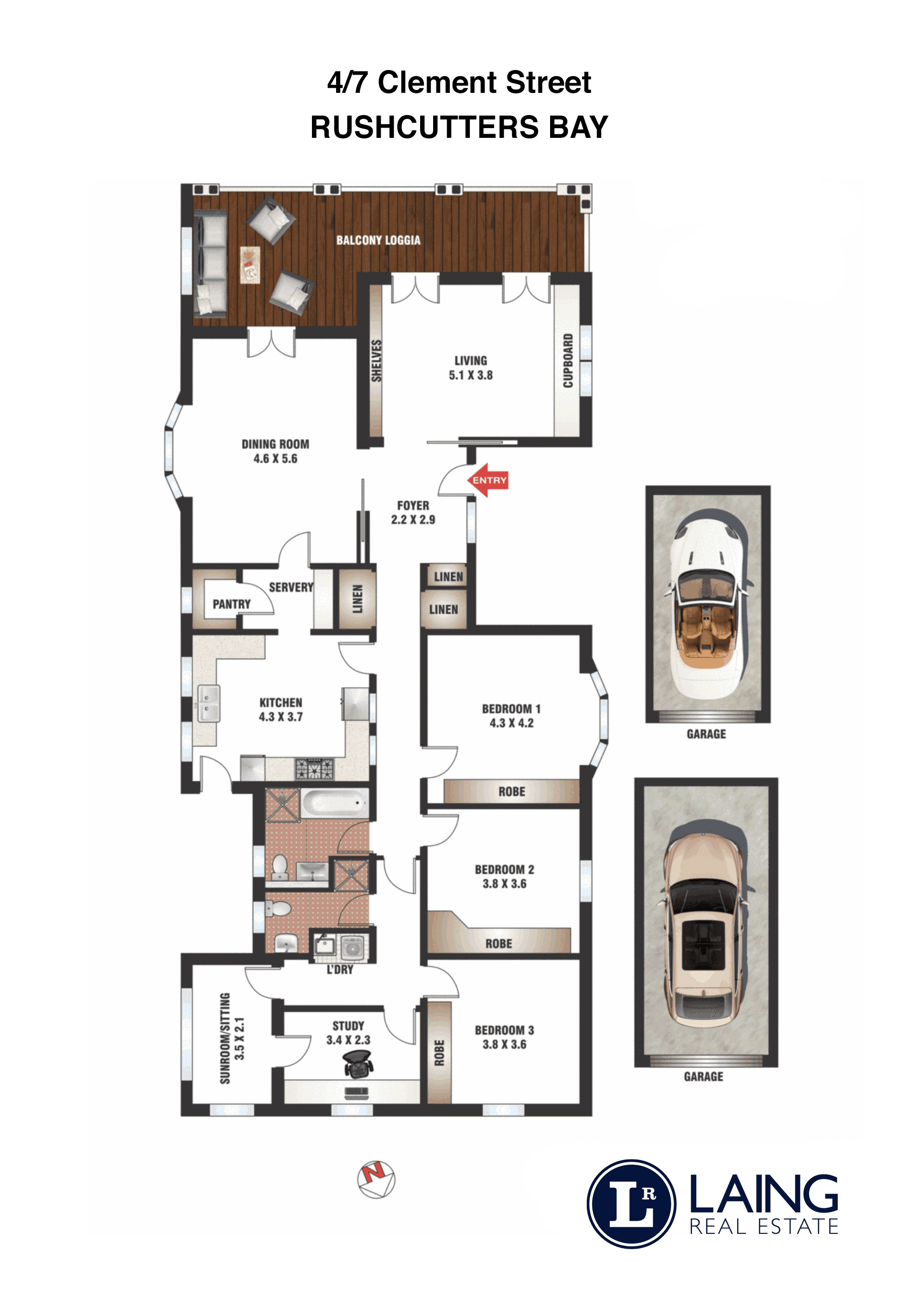 4/7 Clement Street, Rushcutters Bay, NSW 2011