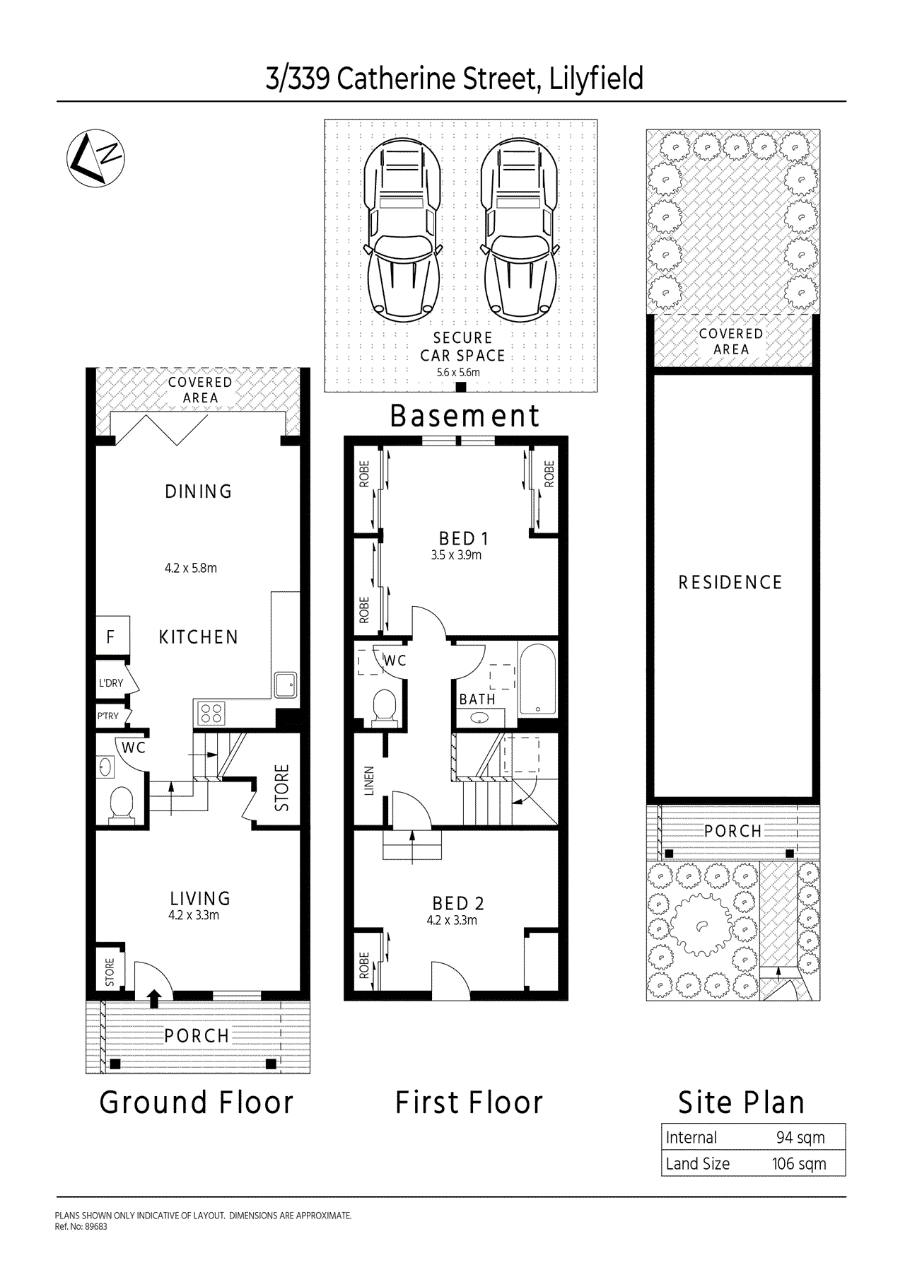 3/339 Catherine Street, Lilyfield, NSW 2040