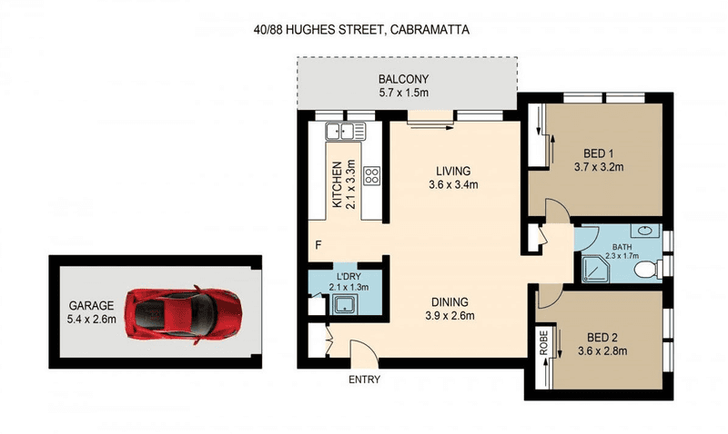 40/88-92 Hughes Street, CABRAMATTA, NSW 2166