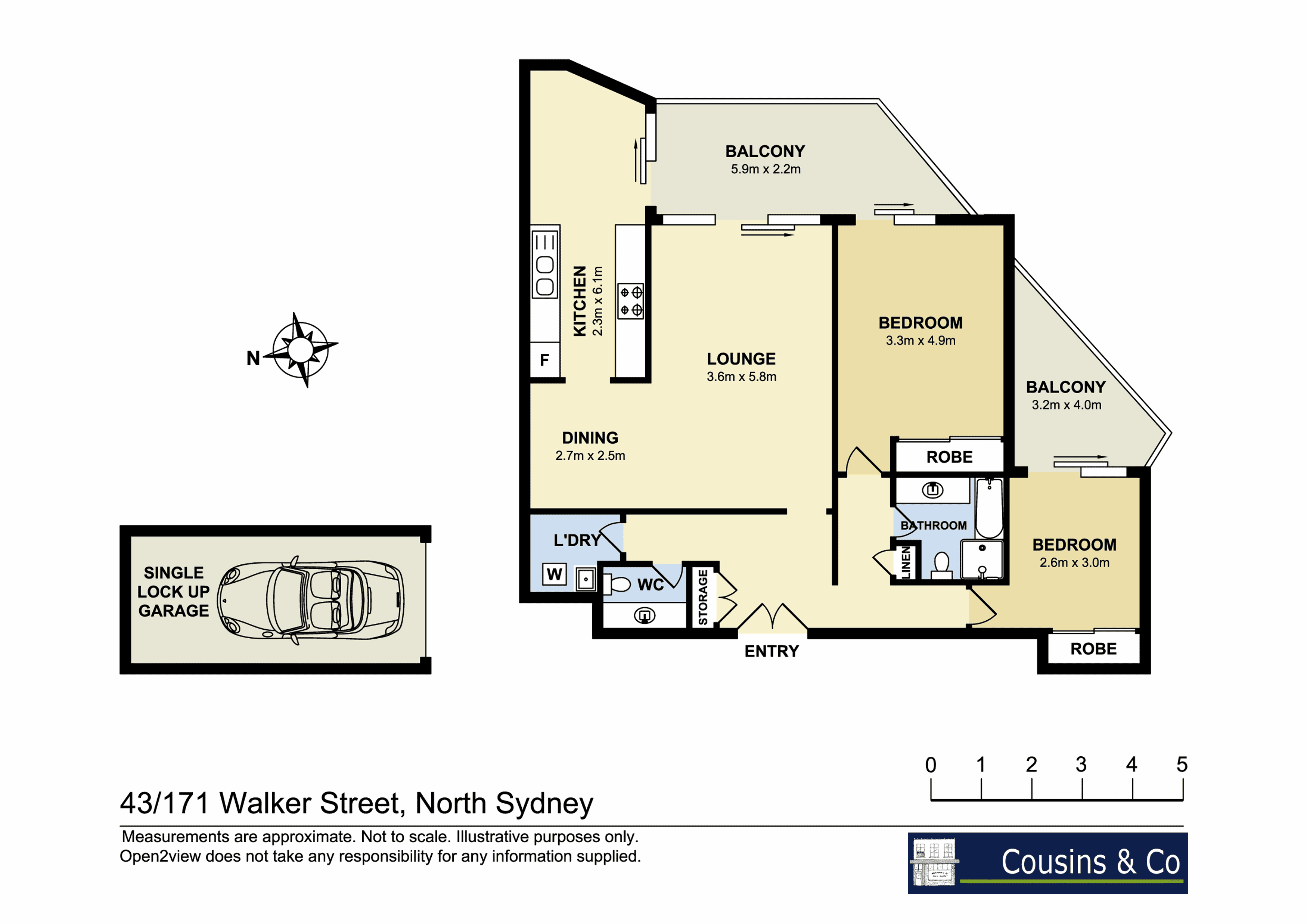 43/171 Walker Street, North Sydney, NSW 2060