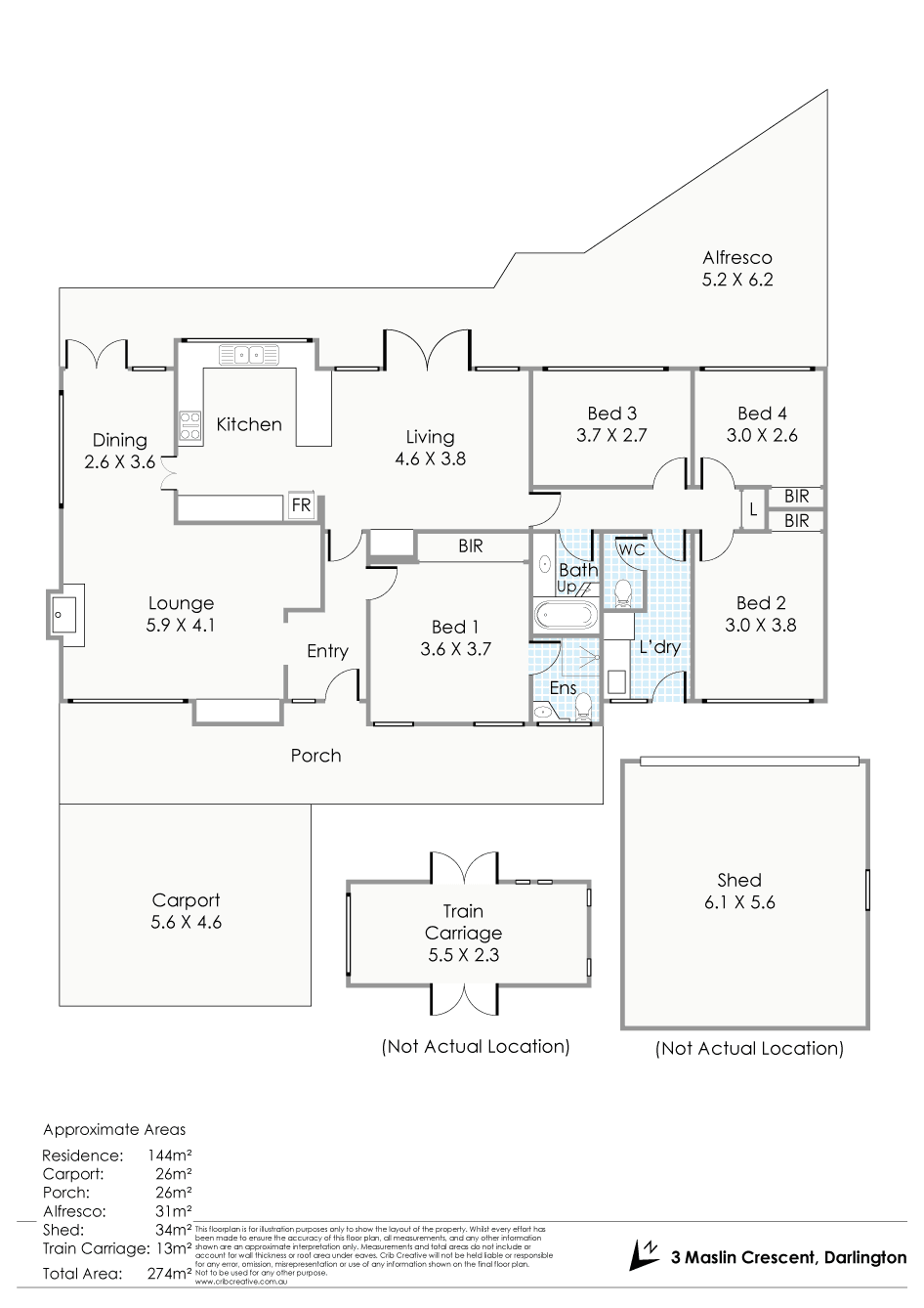 3 Maslin Crescent, Darlington, WA 6070