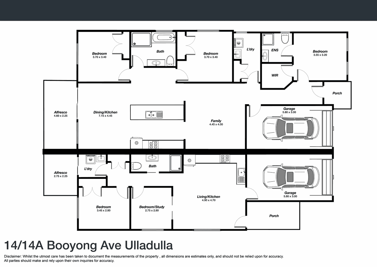 14 &amp; 14A Booyong Avenue, ULLADULLA, NSW 2539