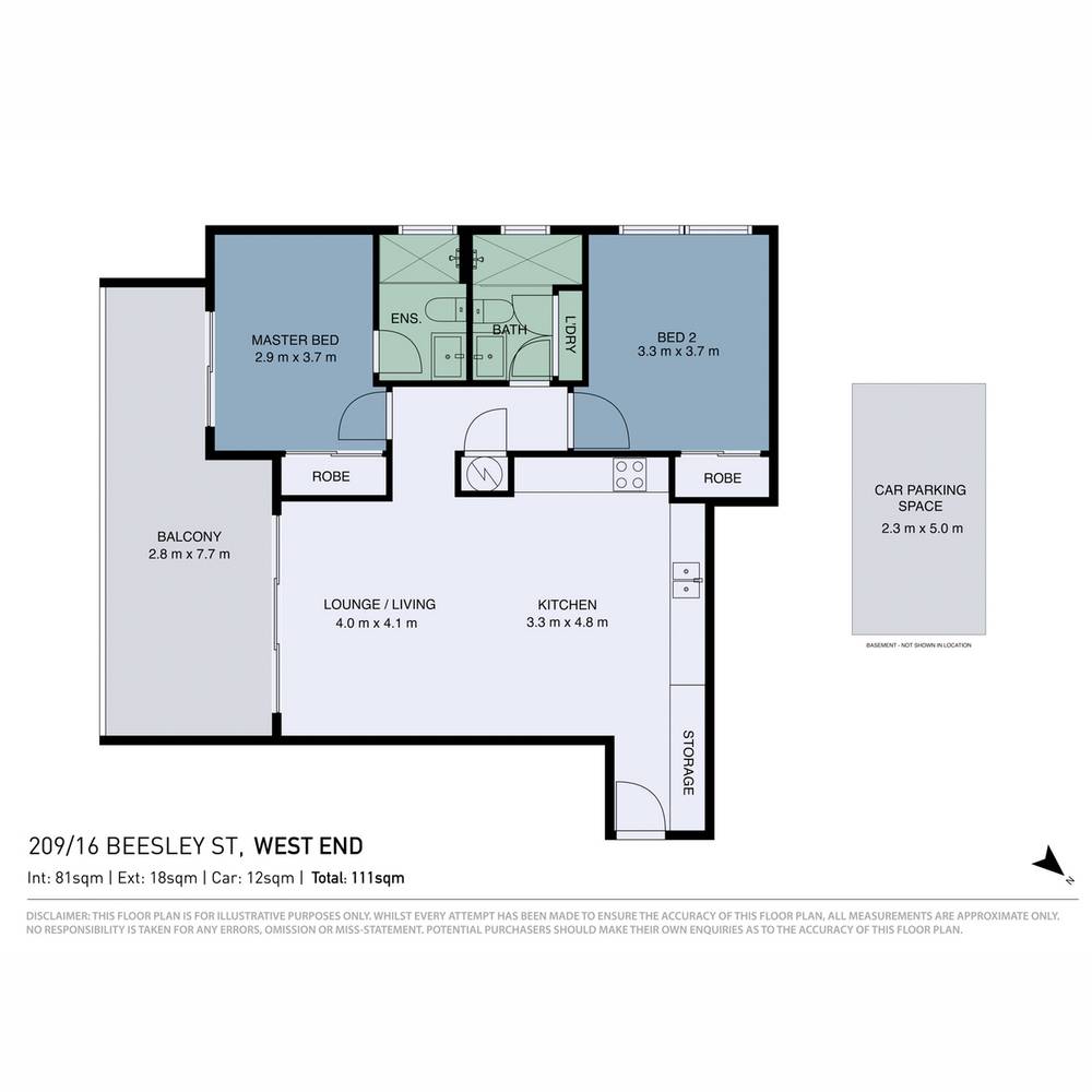 209/16 Beesley Street, West End, QLD 4101