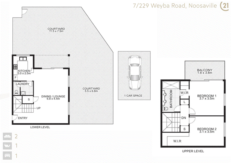 7/229 Weyba Road, Noosaville, QLD 4566