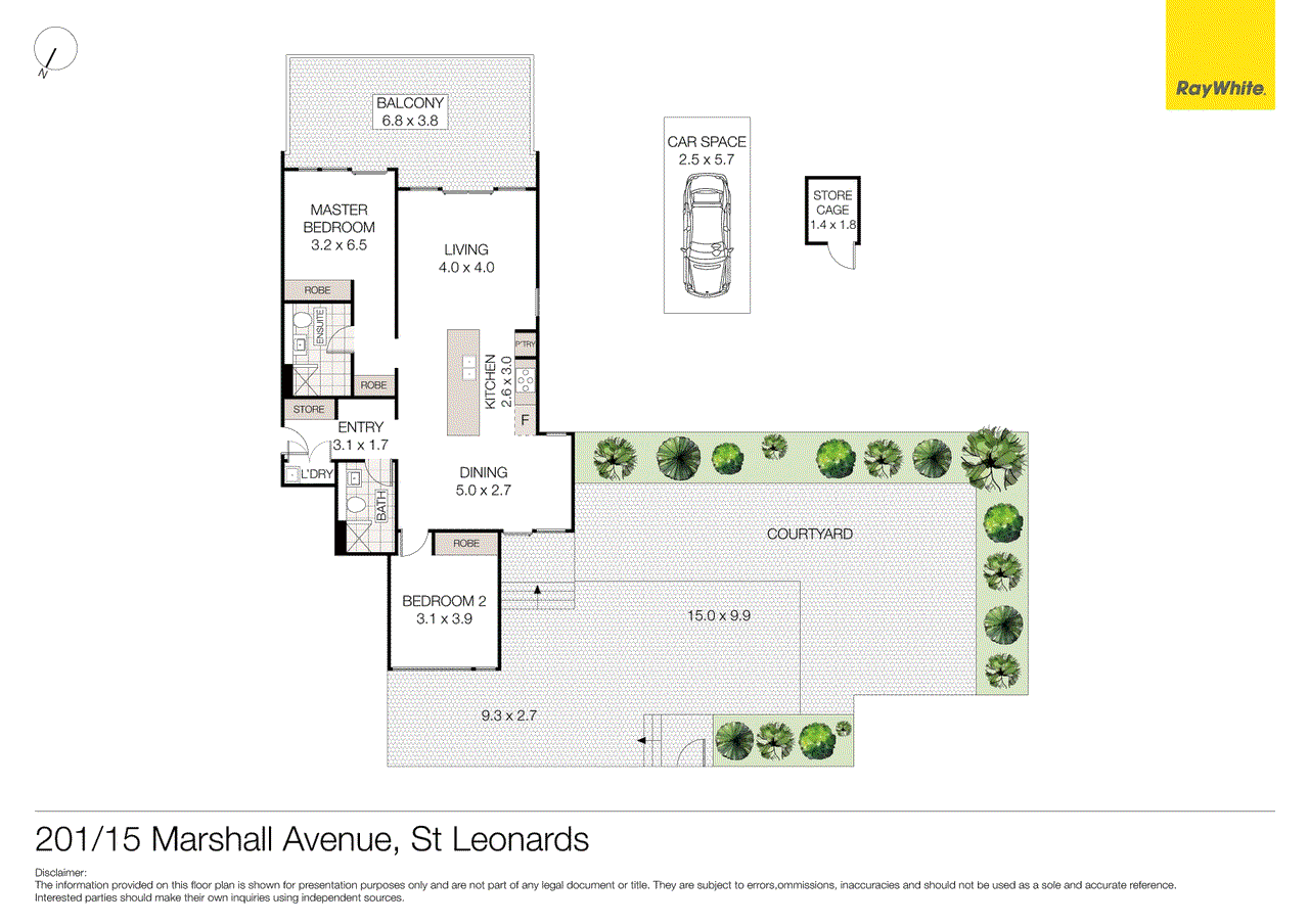 201/15 Marshall Avenue, ST LEONARDS, NSW 2065