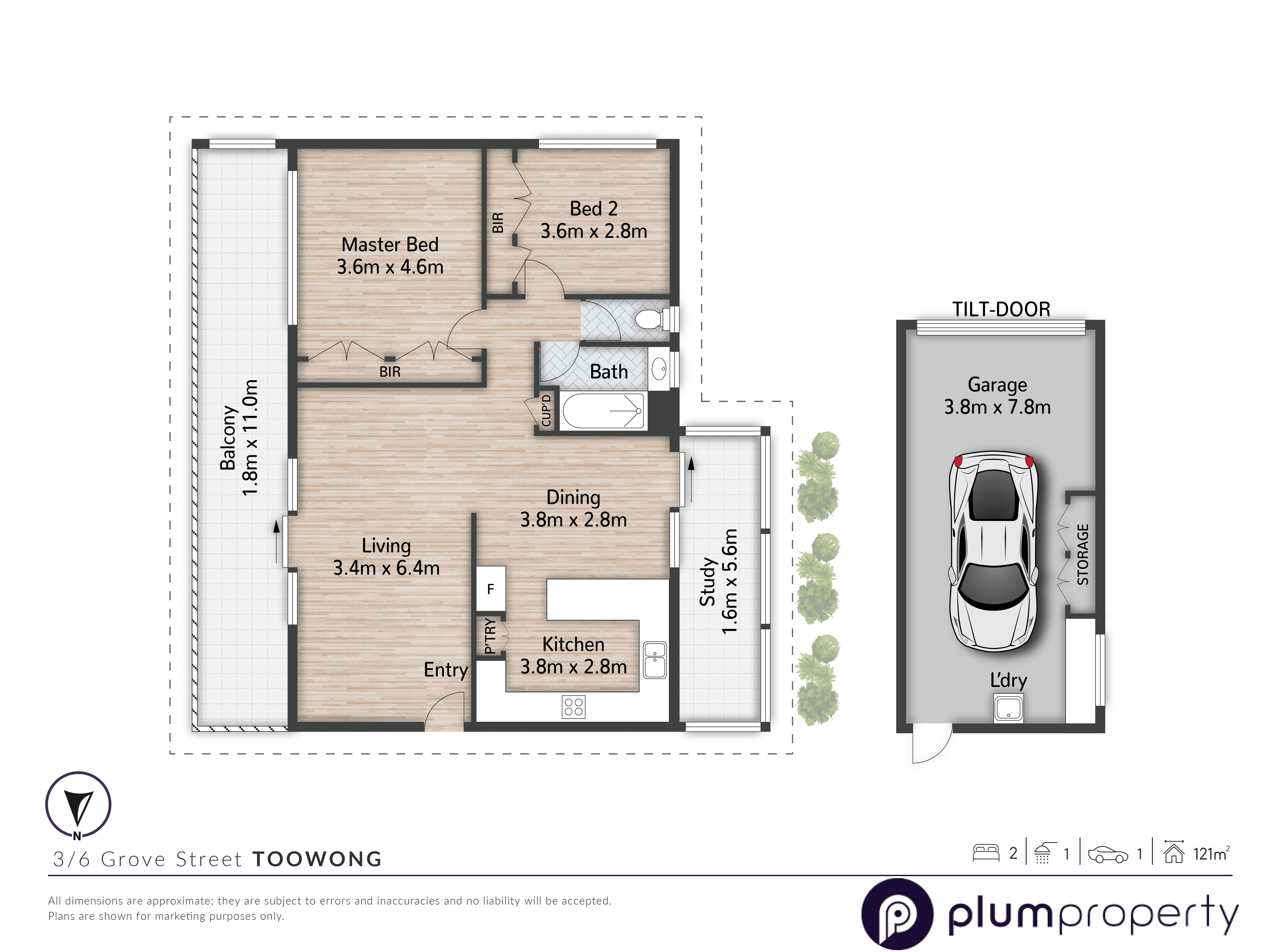 3/6 Grove Street, TOOWONG, QLD 4066