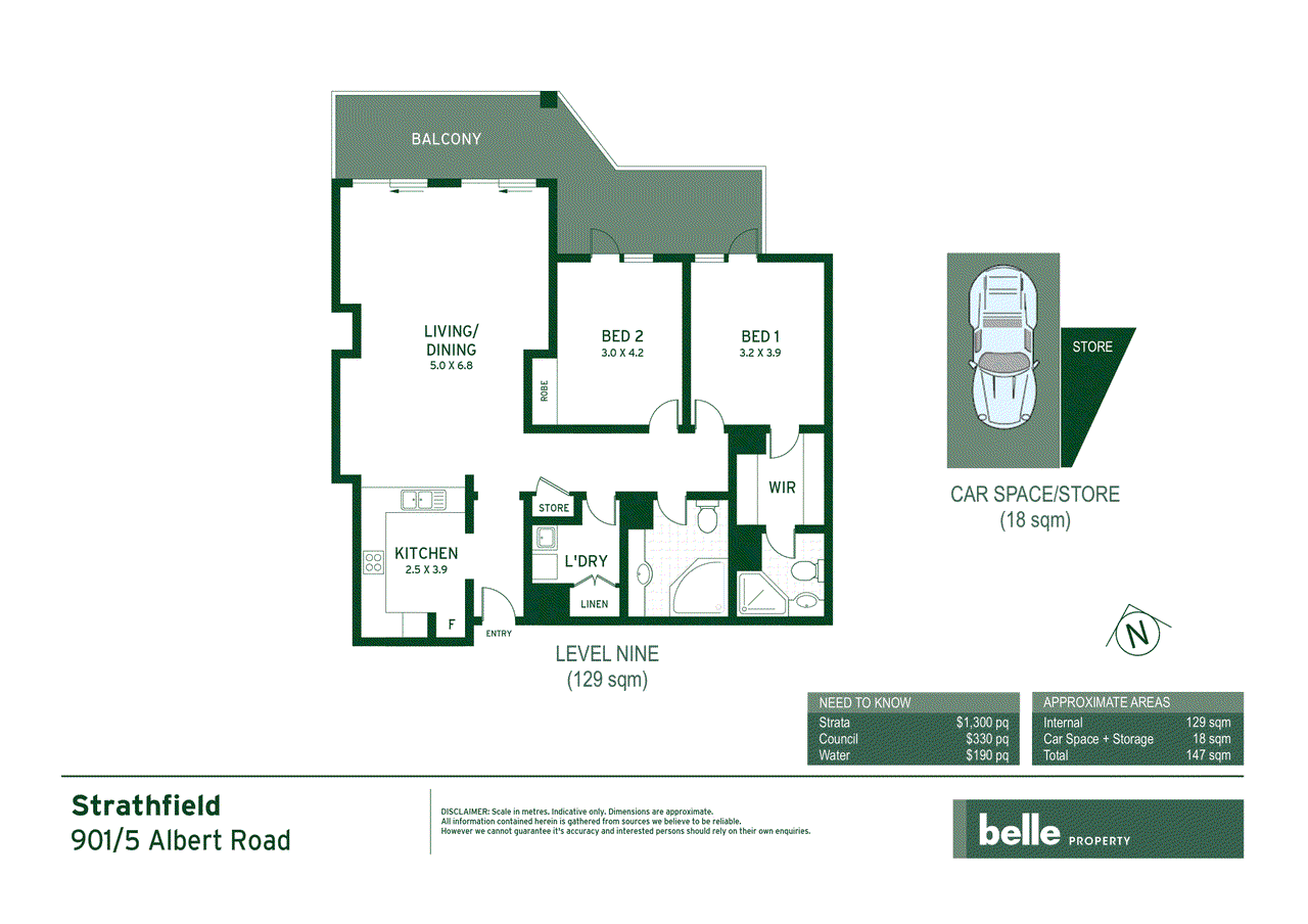 901/5 Albert Road, Strathfield, NSW 2135