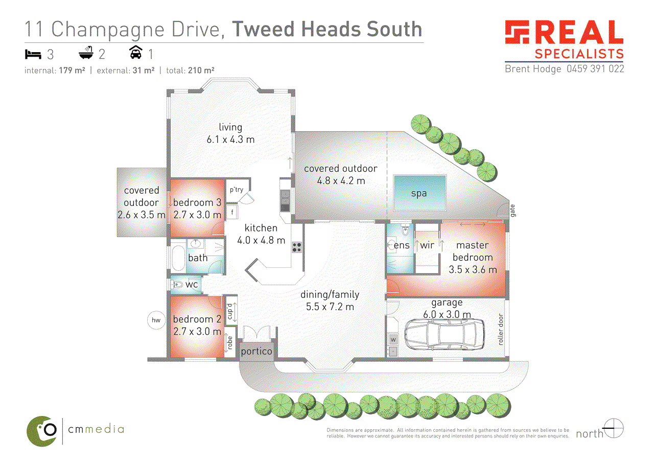 11 Champagne Drive, TWEED HEADS SOUTH, NSW 2486