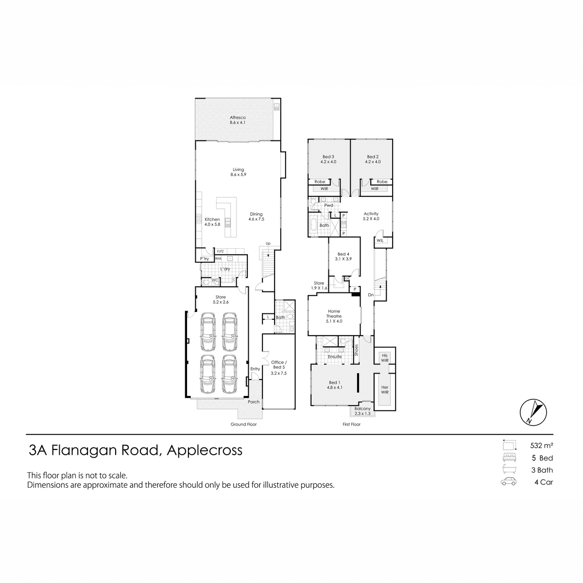 3A Flanagan Road, Applecross, WA 6153