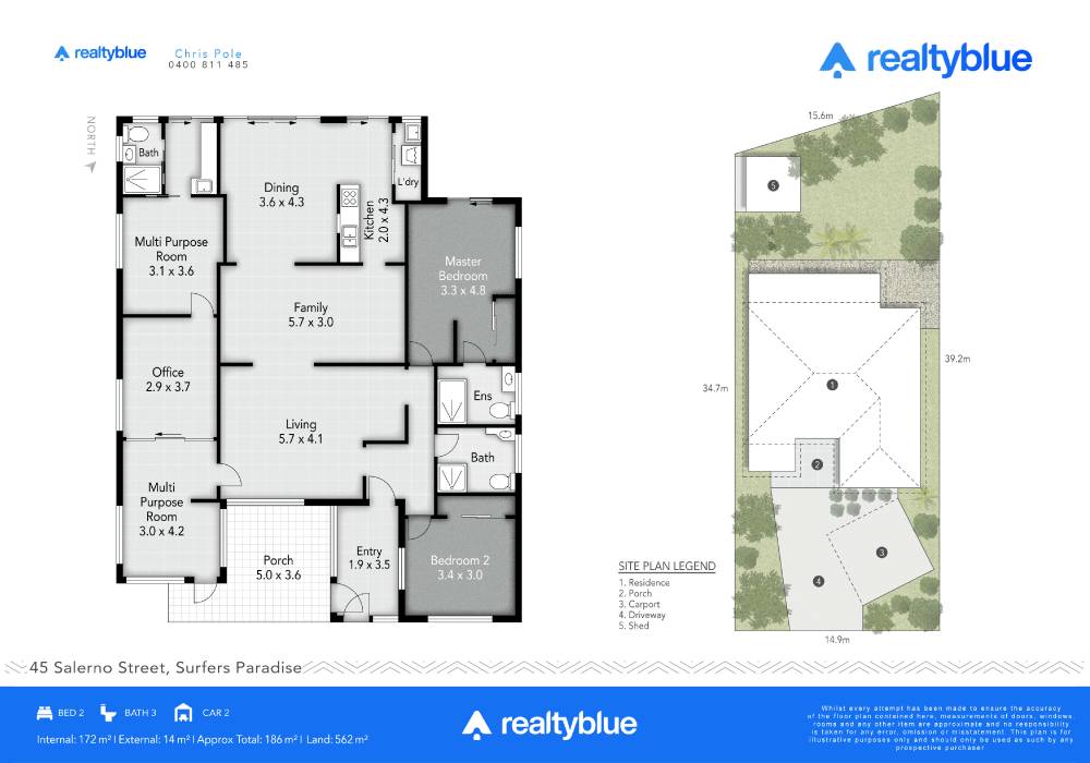 45 Salerno Street, Isle Of Capri, QLD 4217