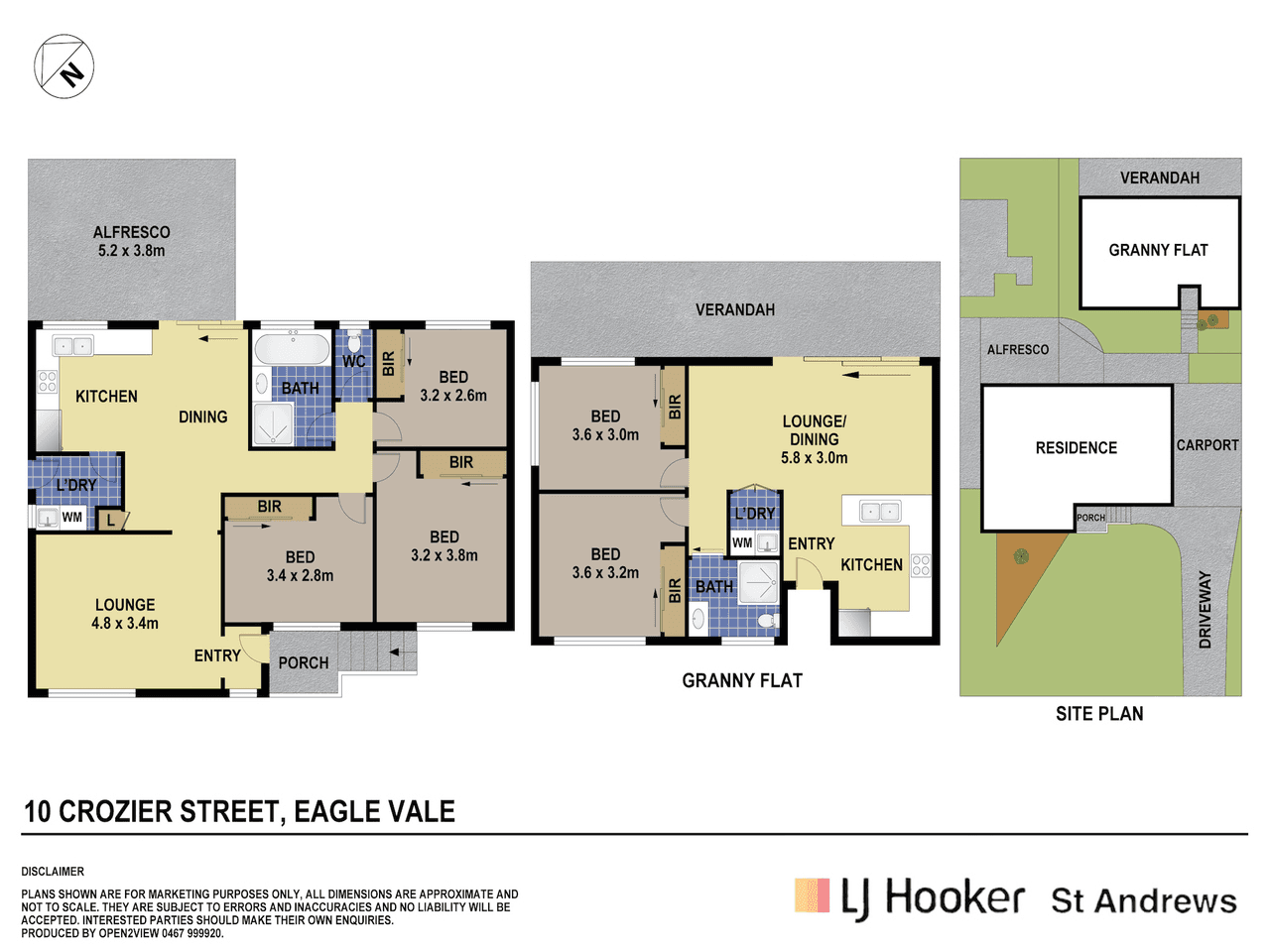 10 &amp; 10a Crozier Street, EAGLE VALE, NSW 2558
