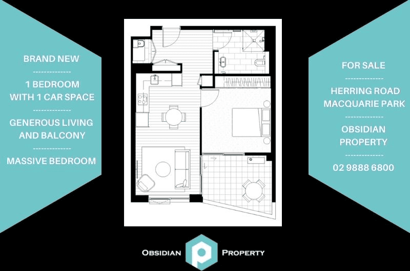 1Bed+Car/137 Herring Road, MACQUARIE PARK, NSW 2113