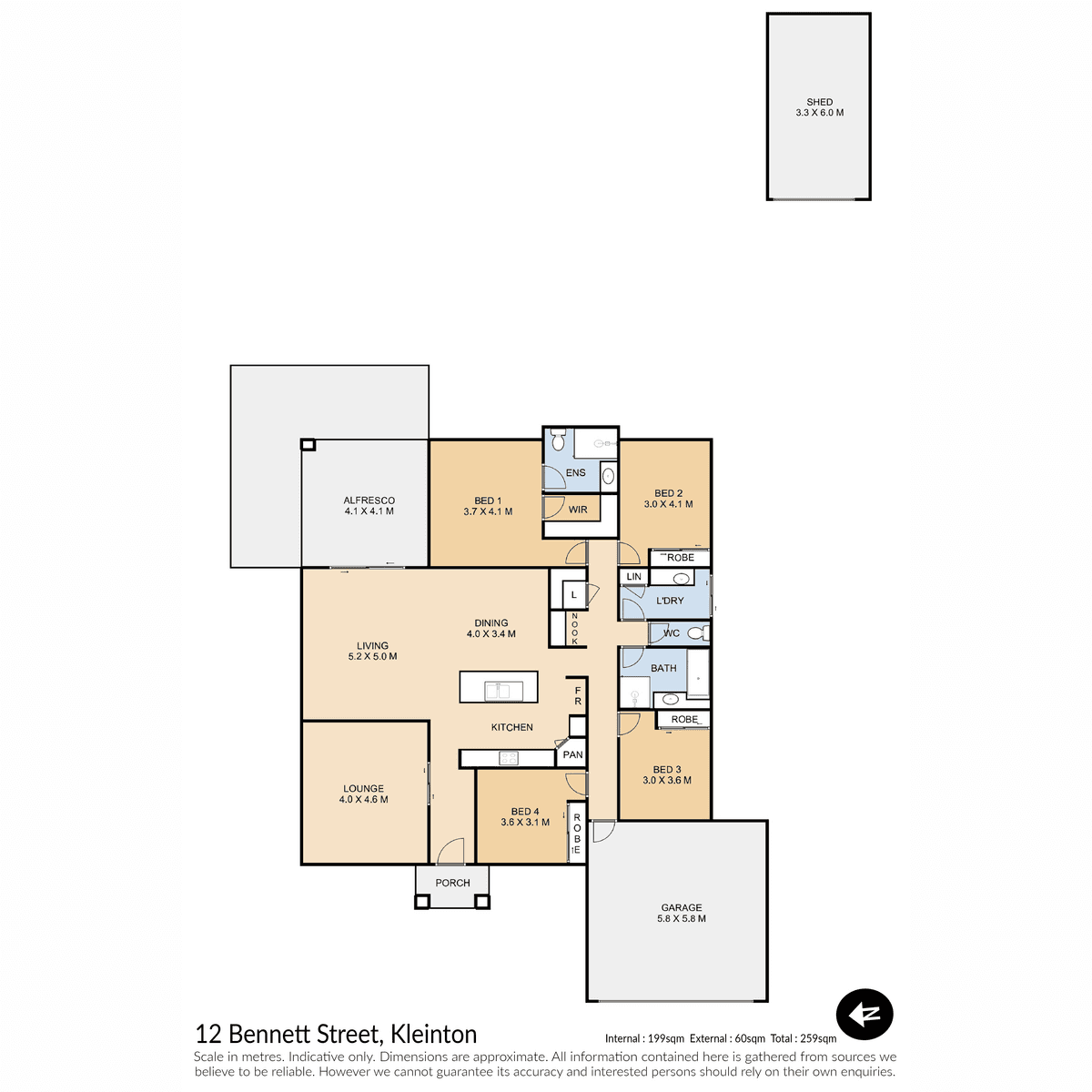 12 Bennett Street, Kleinton, QLD 4352