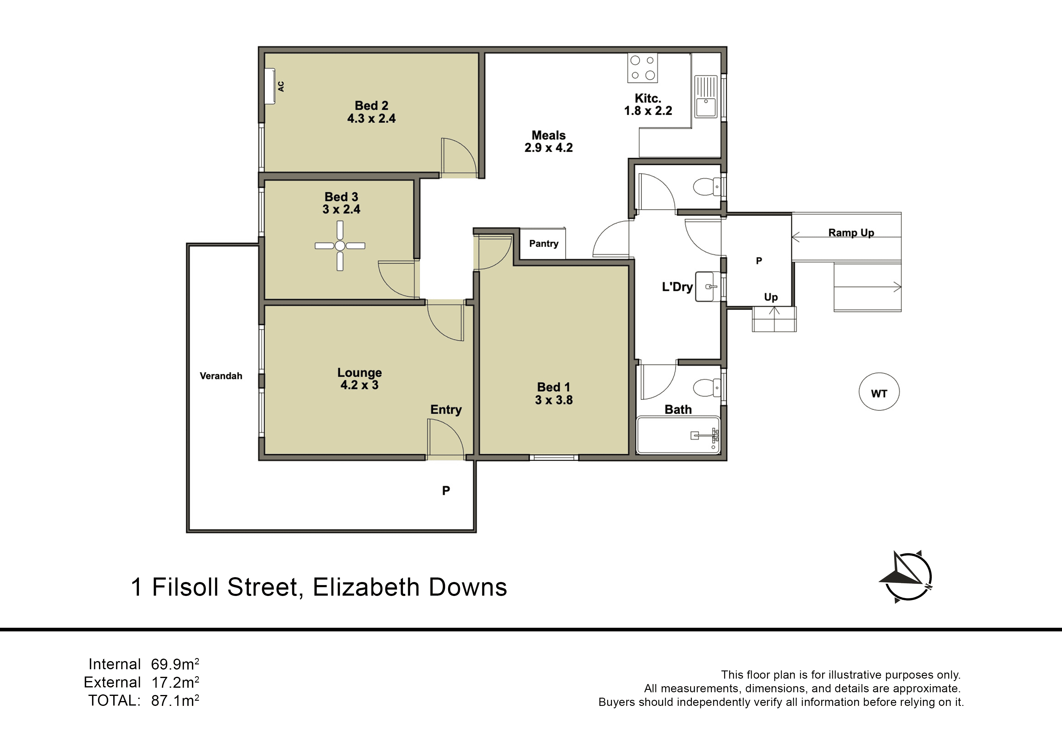 1 Filsoll Street, ELIZABETH DOWNS, SA 5113