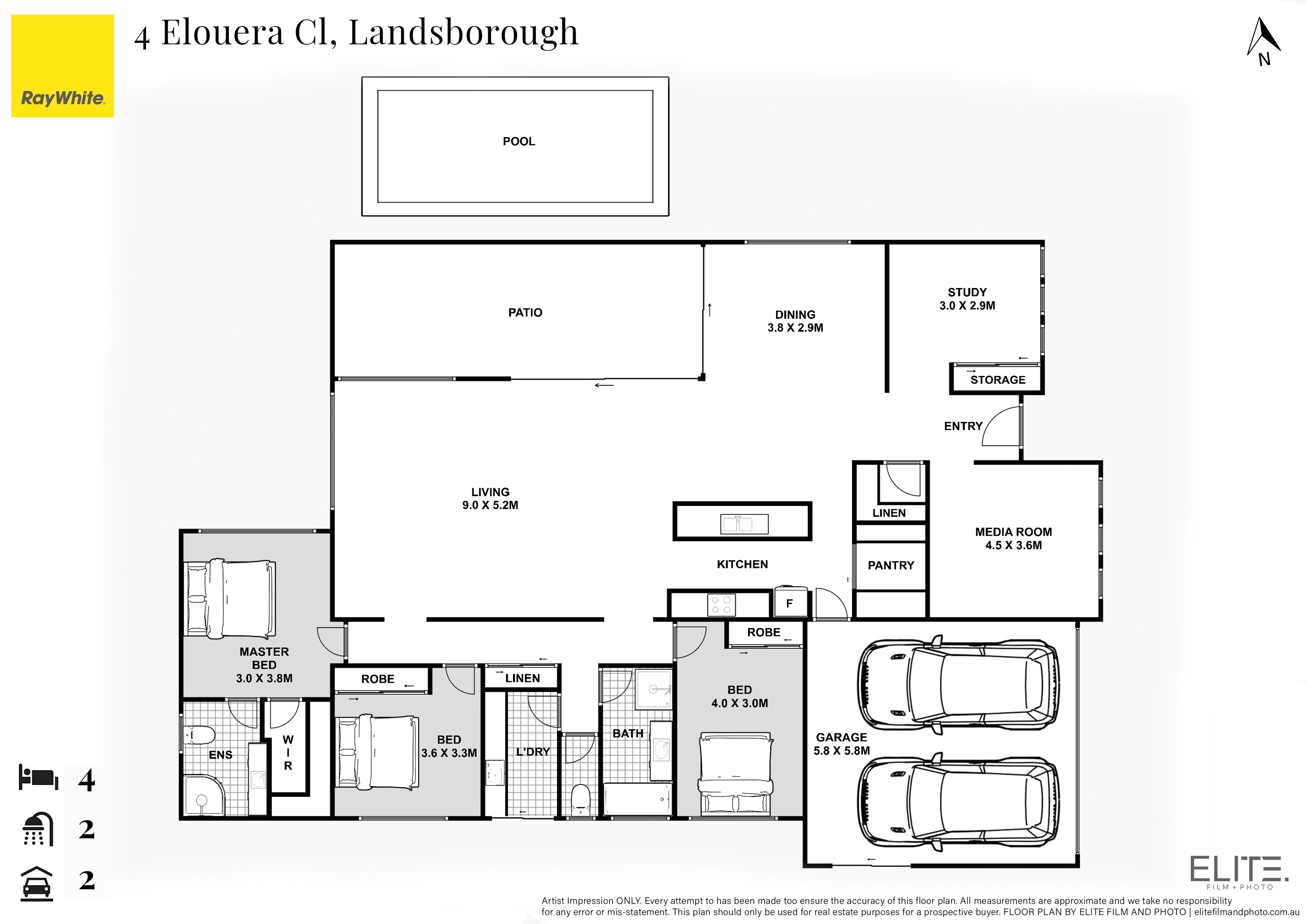 4 Elouera Close, LANDSBOROUGH, QLD 4550