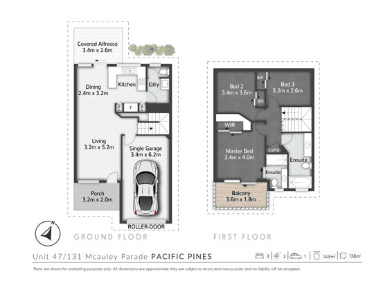 47/131 McAuley Parade, PACIFIC PINES, QLD 4211