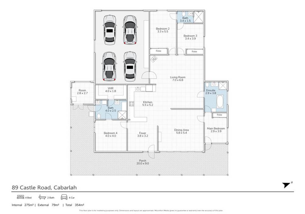 89 Castle Road, CABARLAH, QLD 4352
