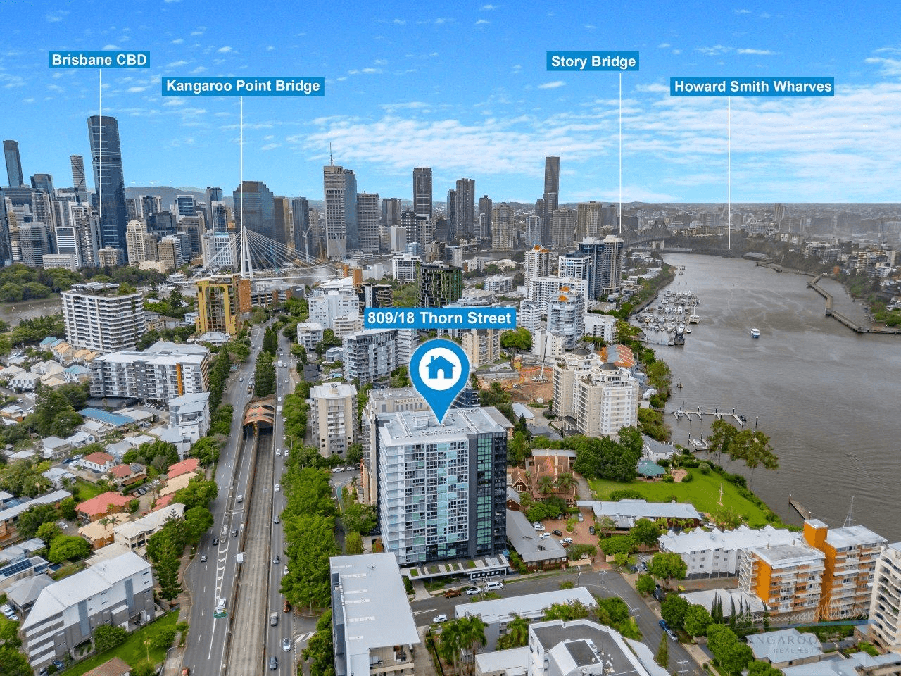 809/18 Thorn Street, Kangaroo Point, QLD 4169