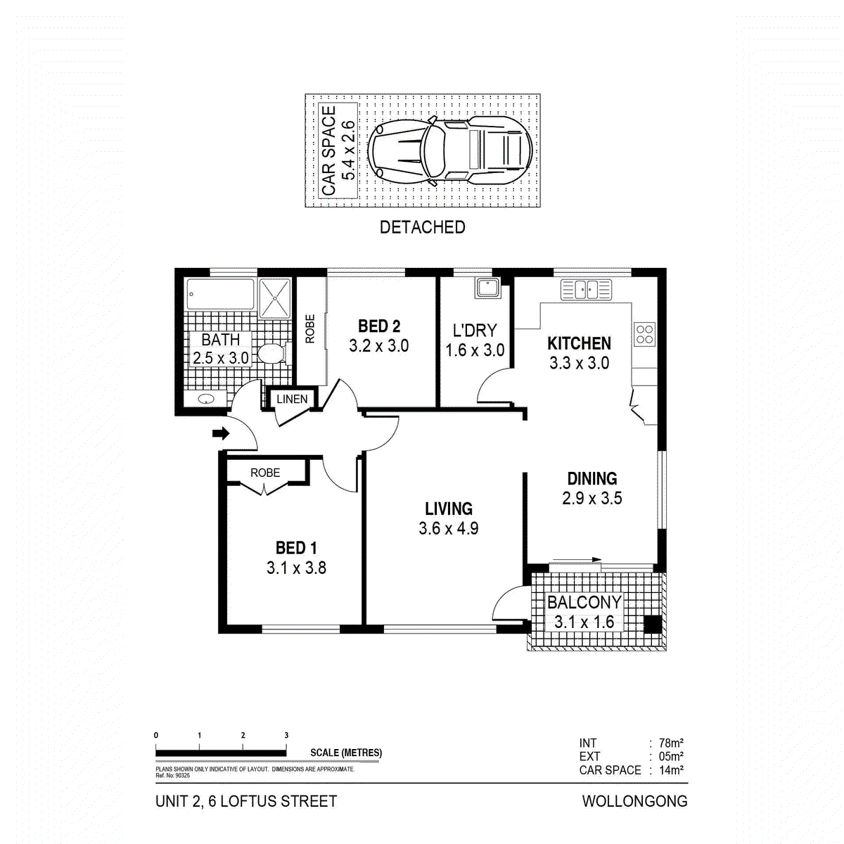 2/6 Loftus Street, Wollongong, NSW 2500