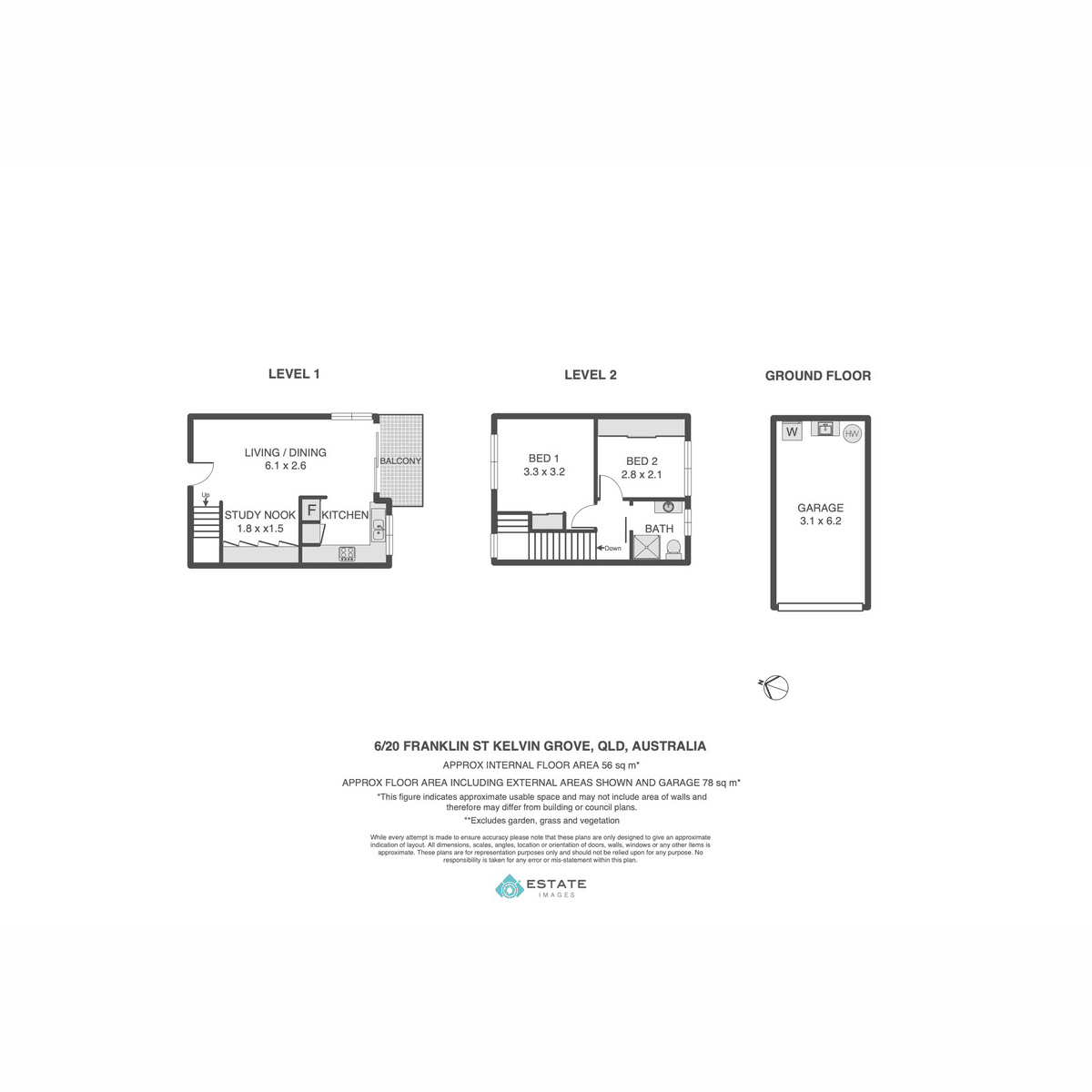 6/20 Franklin Street, Kelvin Grove, QLD 4059