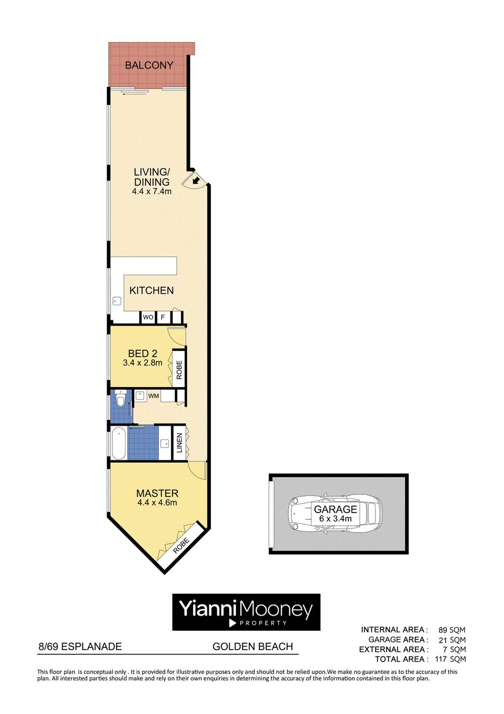 8/69 Esplanade, GOLDEN BEACH, QLD 4551