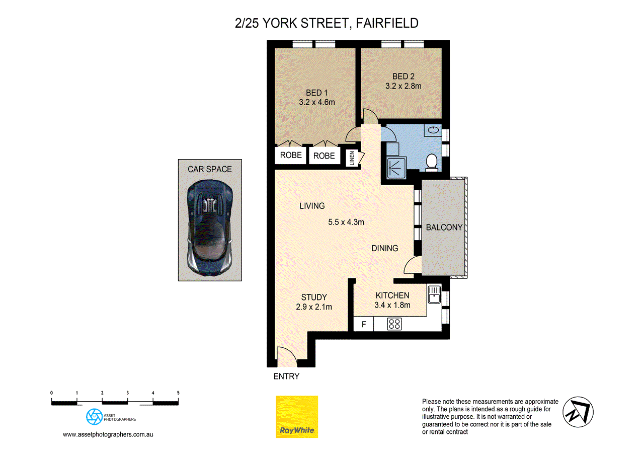 2/25 York Street, FAIRFIELD, NSW 2165