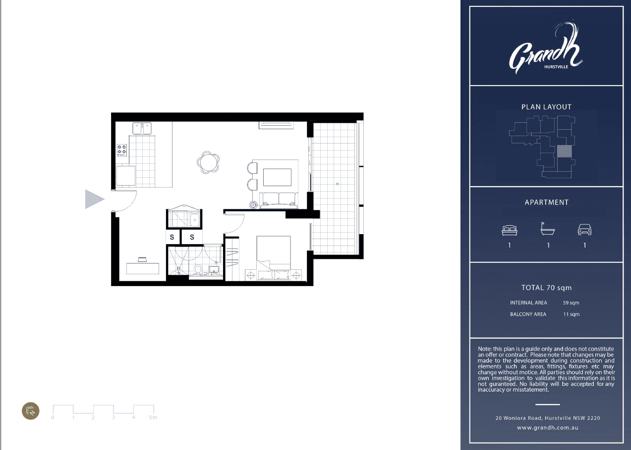 10xx/1D Greenbank St, Hurstville, NSW 2220