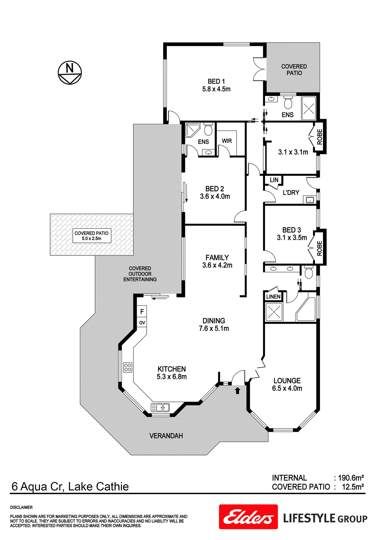 6 Aqua Crescent, LAKE CATHIE, NSW 2445