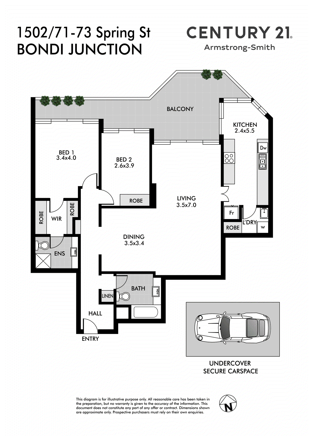 1502/71-73 Spring Street, Bondi Junction, NSW 2022