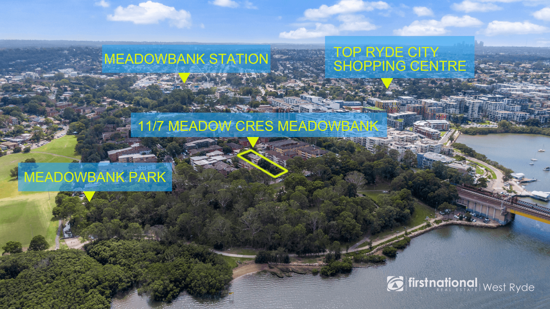 11./7 Meadow Crescent, Meadowbank, NSW 2114